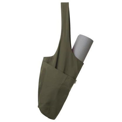Yoga Mat Bag | Tote Yoga Bag | Sling Yoga Tote Olivine Green