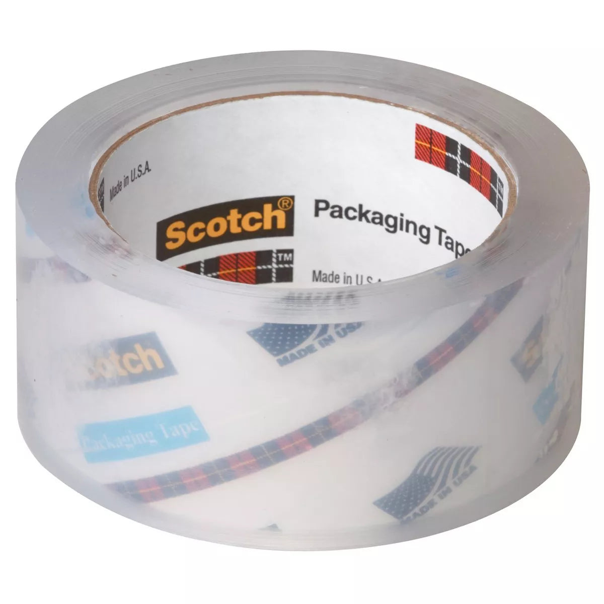 Scotch 36Pk Heavy Duty Tape Refills 1.88" X 54.6Yd 3" Core: Packing Tape Refills, Clear, 163.8Ft Length, 3" Core
